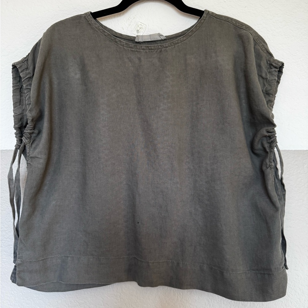 Everlane Linen Drawstring Tunic Top
